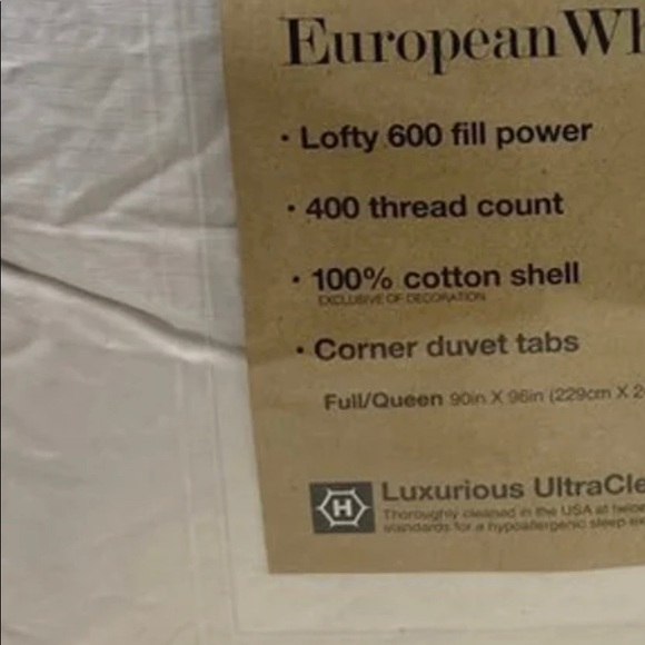 - Charter Club  down bedding comforter - Picture 6 of 7